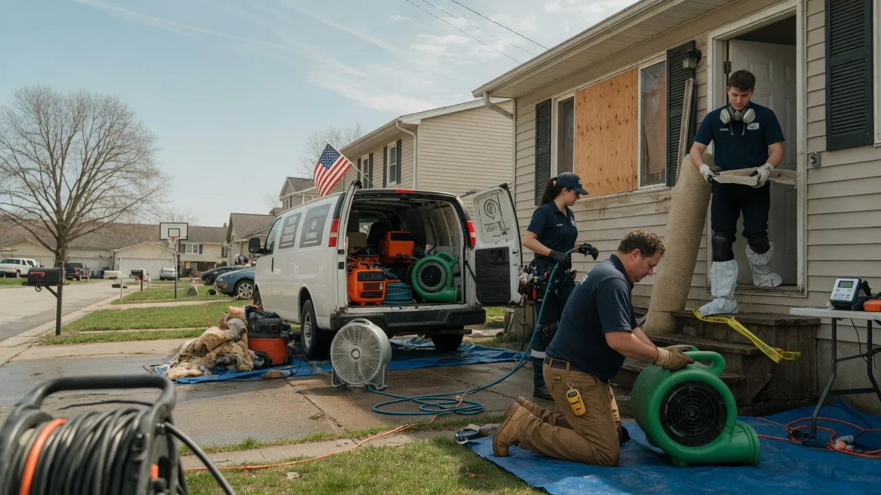 Water Damage Restoration in Denison, IA near me